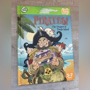 Pirates LeapReader LeapFrog Tag Book.